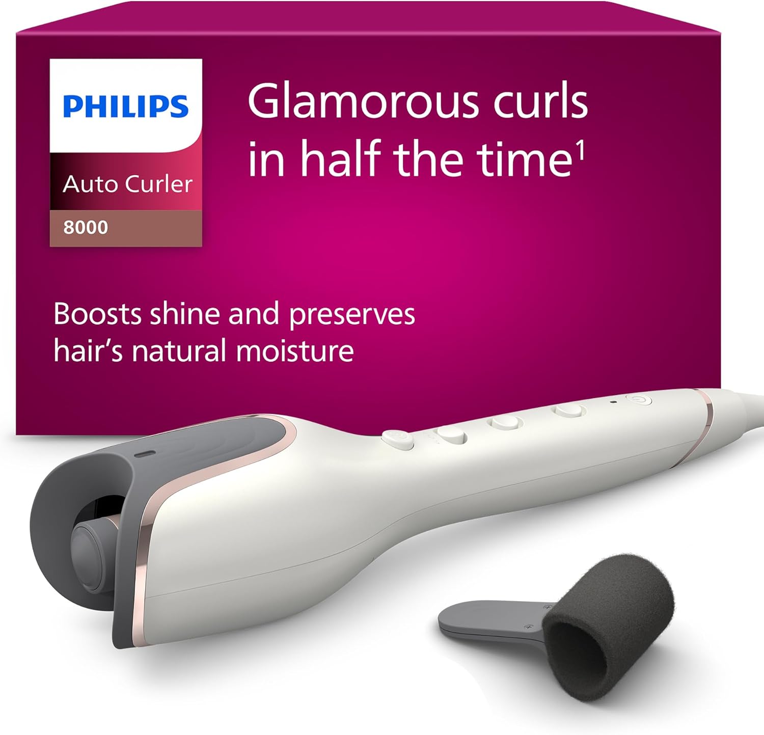 Philips Lokówka Auto Curler z serii 8000 z technologią MoistureProtect