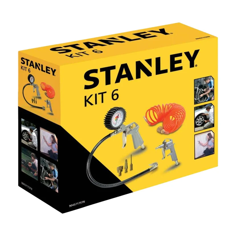 Zestaw narzędzi pneumatycznych 6 el. Stanley