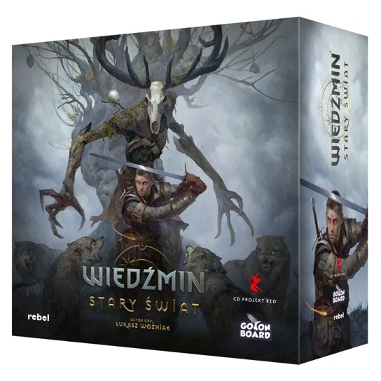 Wiedźmin: Stary Świat Edycja Deluxe gra planszowa Rebel