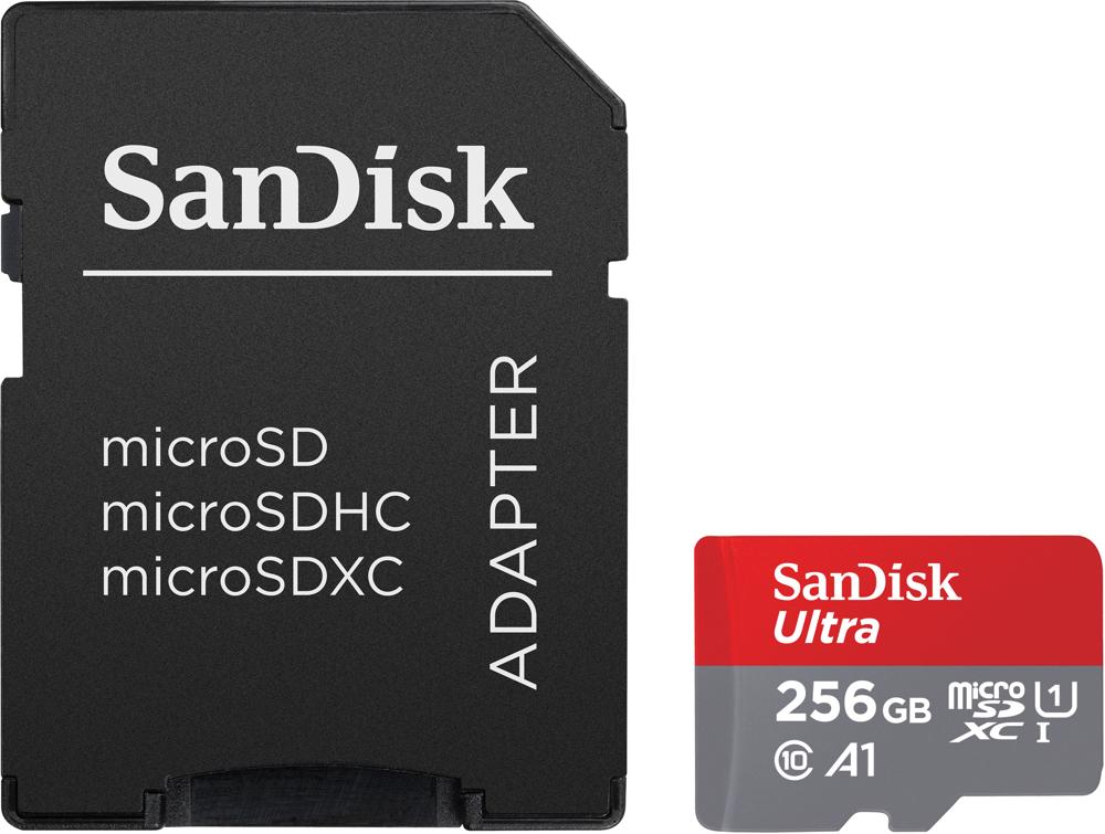 Karta pamięci SANDISK Ultra microSDXC UHS-I 256GB 150MB/s A1