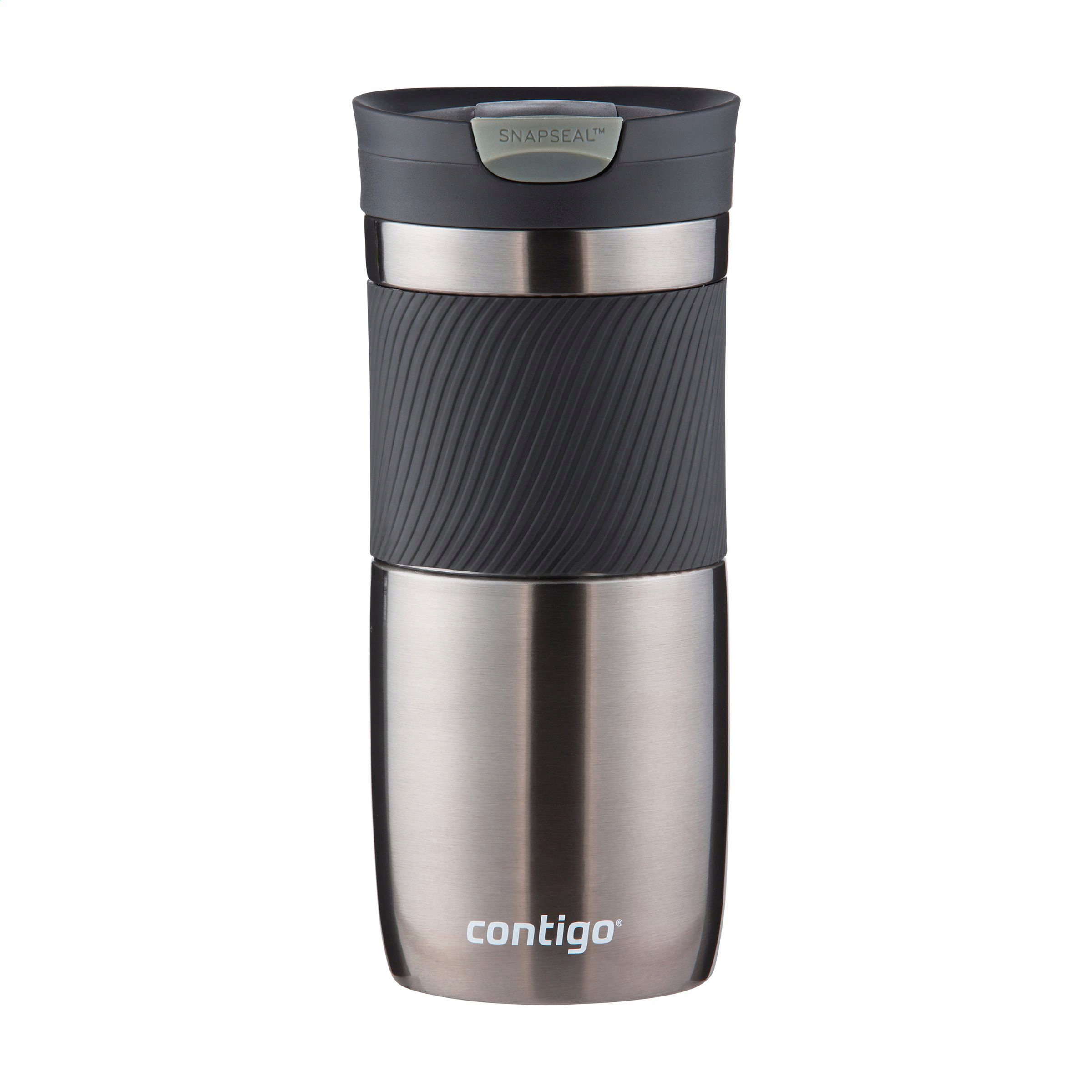 Kubek termiczny Contigo Byron 470ml Snapseal antypoślizgowy - Gunmetal - od X-ME