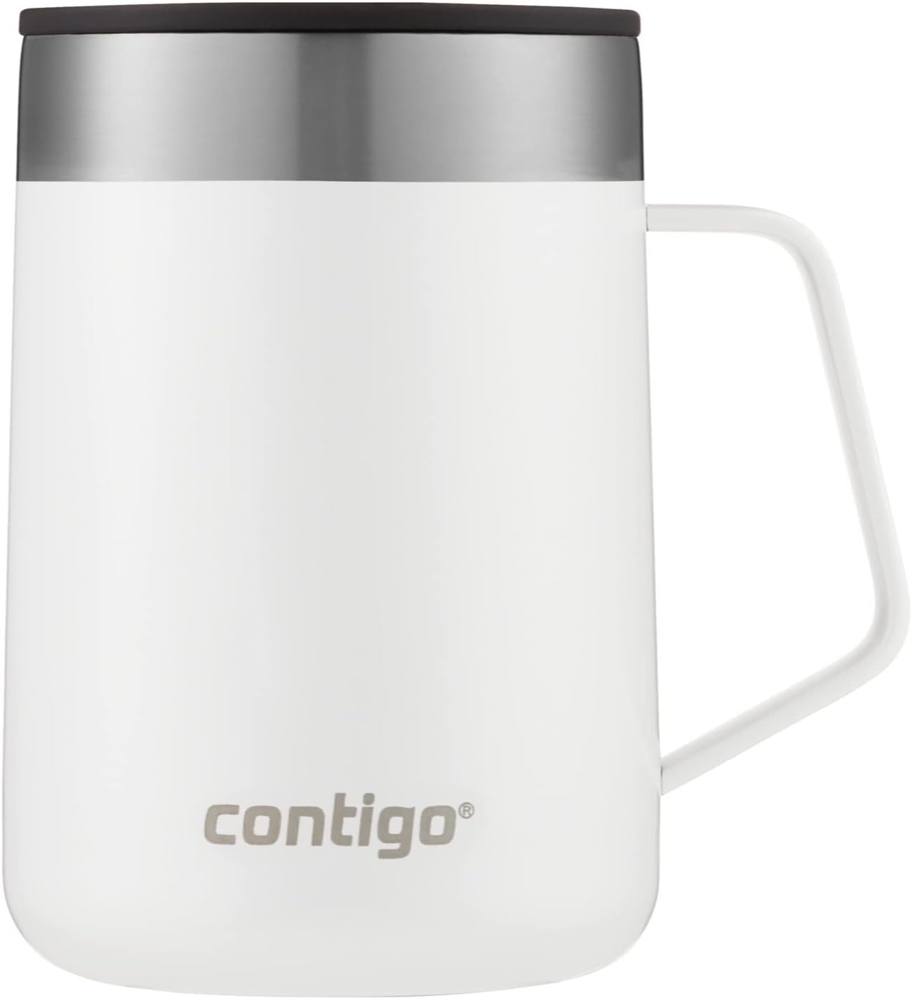 Contigo Unisex Streeterville 2174672 Kubek Termiczny Biały 410 ml