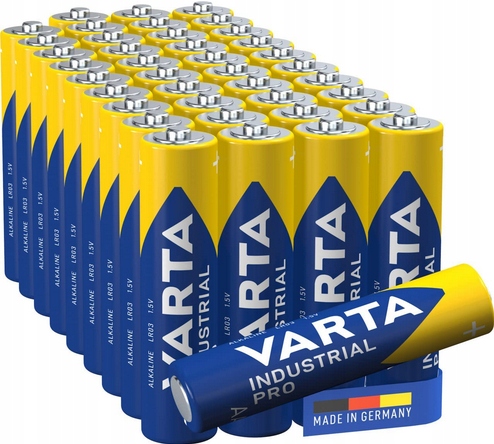 PBateria alkaliczna LR3 AAA R3 Varta Industrial pro - 40 szt. - od hurtidetal112