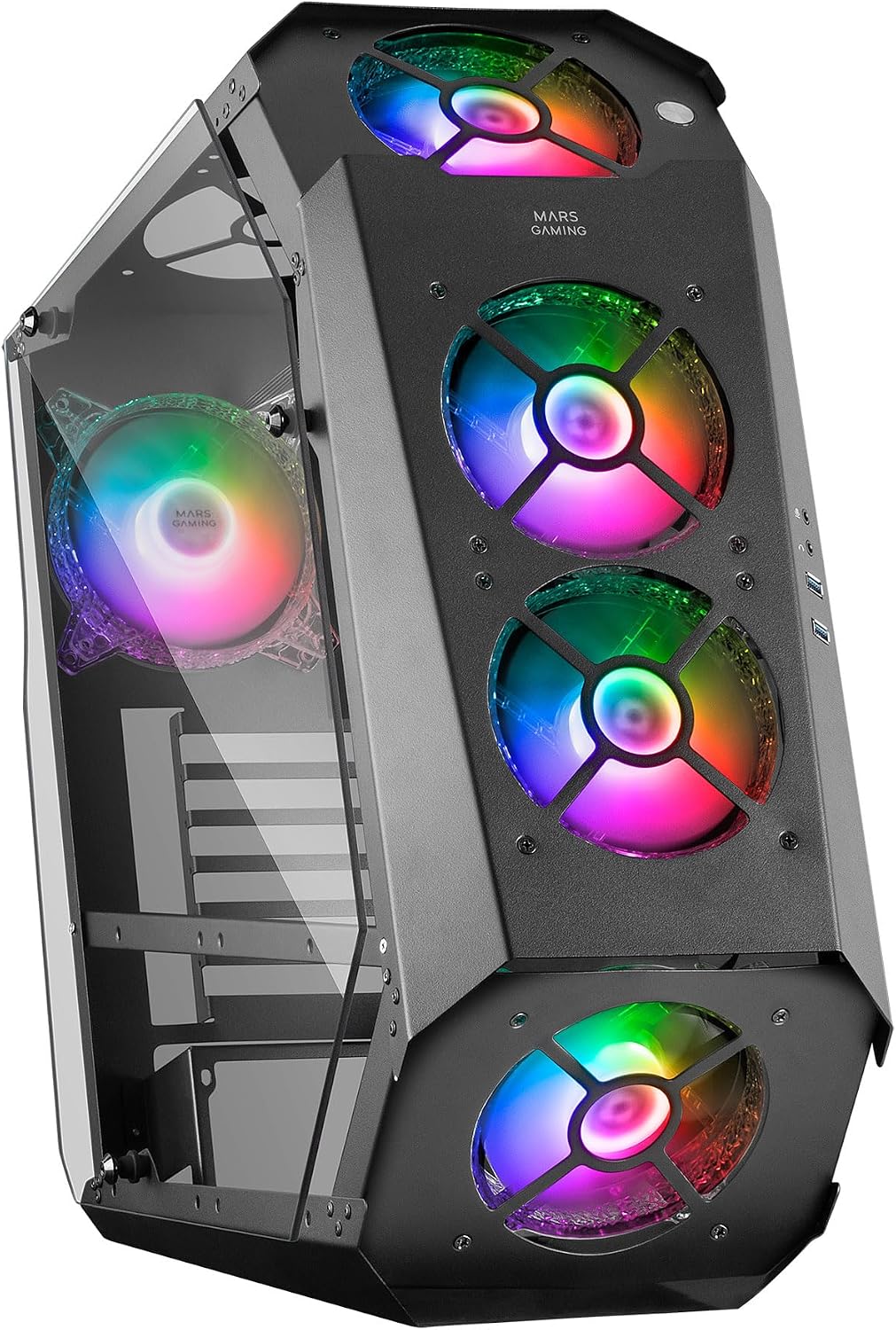 Mars Gaming Mc51 Obudowa Komputerowa Czarny Mid Tower