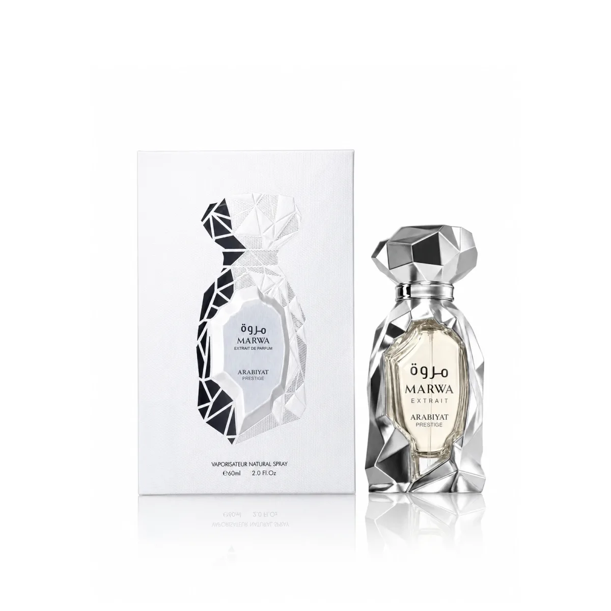 Arabiyat Prestige Marwa Extrait 60 ml ekstrat perfum dla meżczyzn - produkt (tester w opisie)