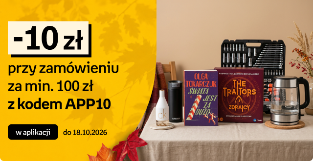 RABAT -10 PLN przy zakupach w aplikacji za min. 100 PLN - EMPiK