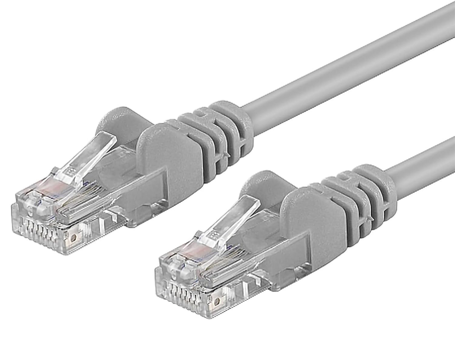 PremiumCord Kabel Sieciowy Ethernet LAN & Patch Kabel CAT5e UTP Szybkie Elastyczne i Trwałe RJ45 1 Gbit/s AWG 26/7 Miedziany 100% CU Szary 10m