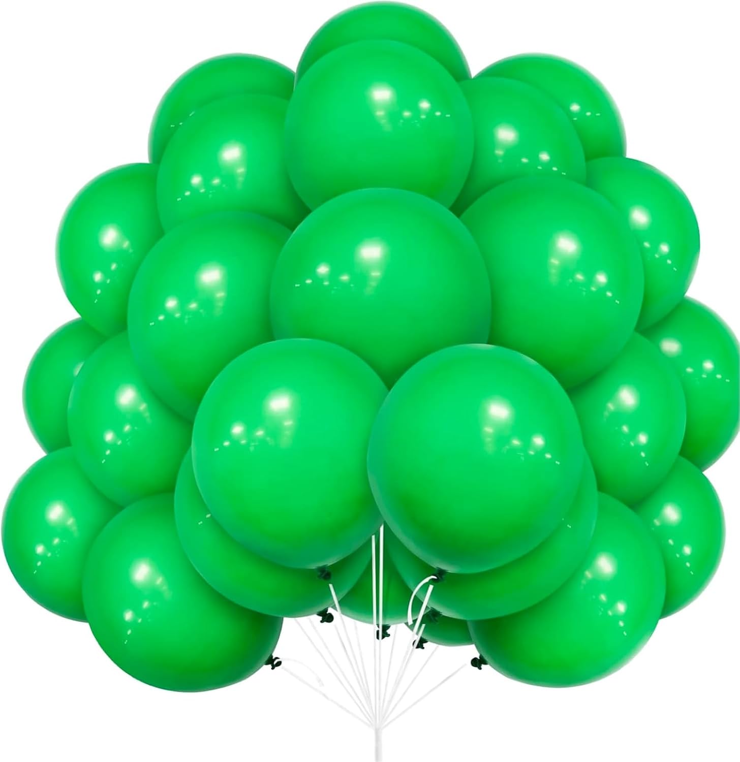 50 SZTUK - TK Gruppe Timo Klingler Balony zielone Ø 35 cm– 100% ekologiczne (lub róznokolorowe - opis)