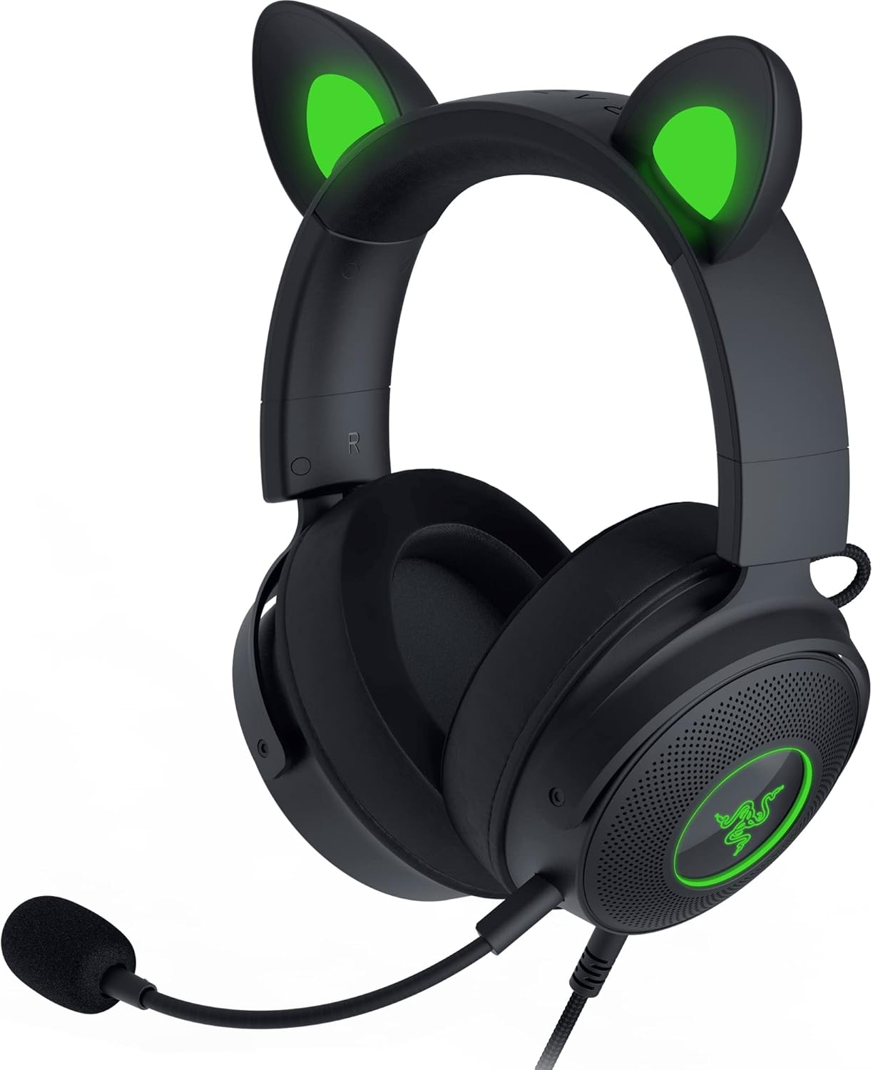 Razer Kraken Kitty V2 Pro - przewodowy zestaw słuchawkowy RGB z wymiennymi uszami