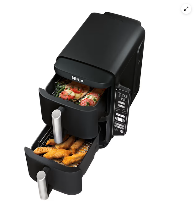 Ninja Double Stack Air fryer pionowy z dwiema szufladami 7,6 L Czarny SL300EU