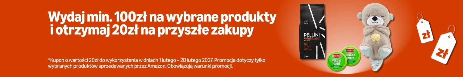 BON -20 PLN na kolejne zakupy (MWZ. 100 PLN) - Amazon