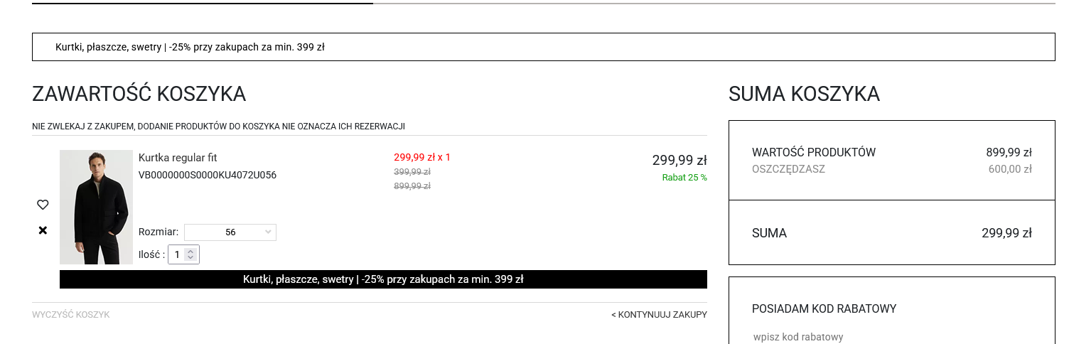 Kurtka wełnina regular fit (dwa kolory do wyboru) - VISTULA