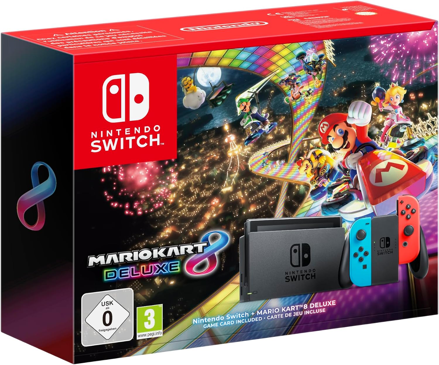 PREZDSPRZEDAŻ: Nintendo Switch + gra "Mario Kart 8 Deluxe"