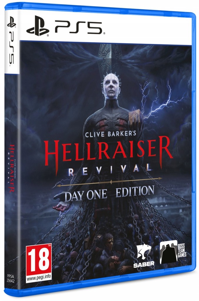 PRZEDSPRZEDAŻ: Gra "CLIVE BARKER'S HELLRAISER: REVIVAL" - DAY ONE EDITION | NOWA | PS5 - od ULTRAGAMES