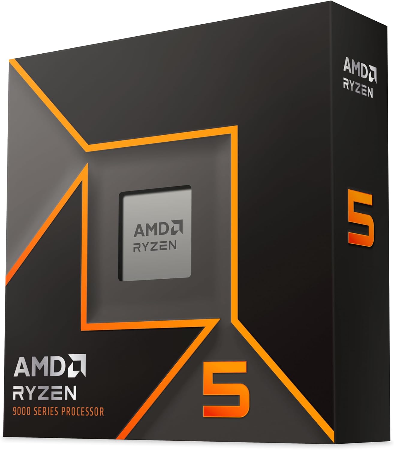 Procesor AMD Ryzen 5 9600X (radeon graphics included 6 rdzeni/12 wątków 65W DTP gniazdo AM5 38MB pamięci podręcznej do 5.4 GHz