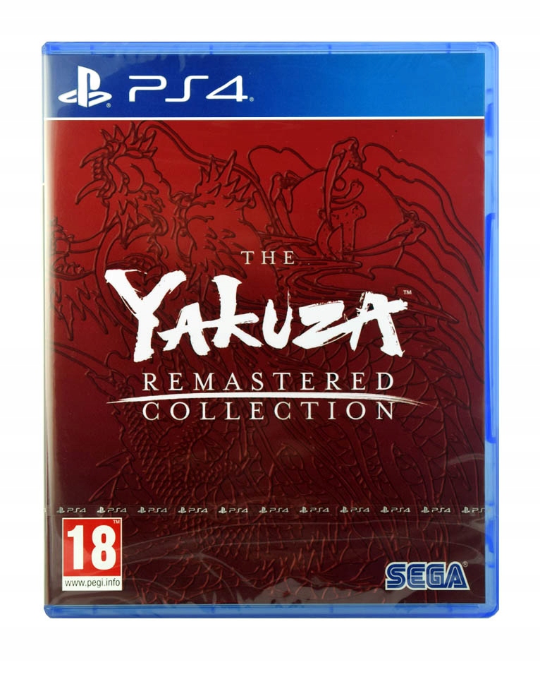 THE YAKUZA REMASTERED COLLECTION GRA PS4 NA PŁYCIE - od noobFriendly