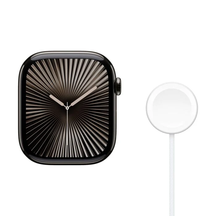 Apple Watch Series 10 GPS + Cellular Koperta 46mm z Tytanu w kolorze Łupku - bez paska