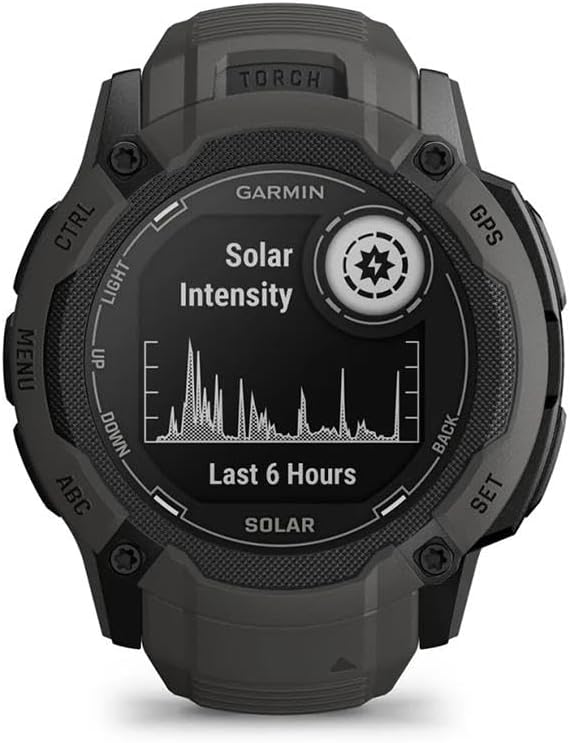 Garmin Instinct 2X Solar Smartwatch GPS, Grafitowy, XL