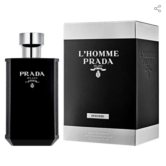 Prada L'Homme Intense EDP Perfumy dla mężczyzn, 100 ML