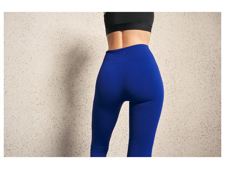 CRIVIT Legginsy funkcyjne damskie bezszwowe granatowe rozm. XS-S