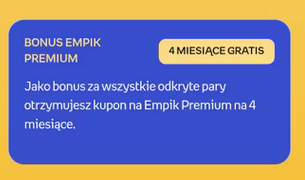 DARMOWE 4 MIESIĄCE Empik Premium za zagranie w grę "Memory" w aplikacji mobilnej - EMPiK