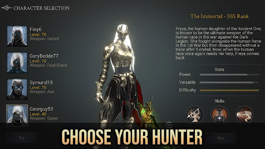 DAMOWA GRA "Shadow Hunter: Offline Premium" - Google PLAY