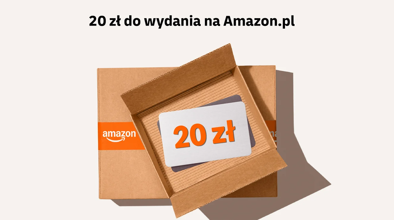 KARTA PODARUNKOWA 20 PLN do wydania na AMAZON'ie za wybranie dostawy do automatu DHL BOX lub punktu DHL POP - DHL