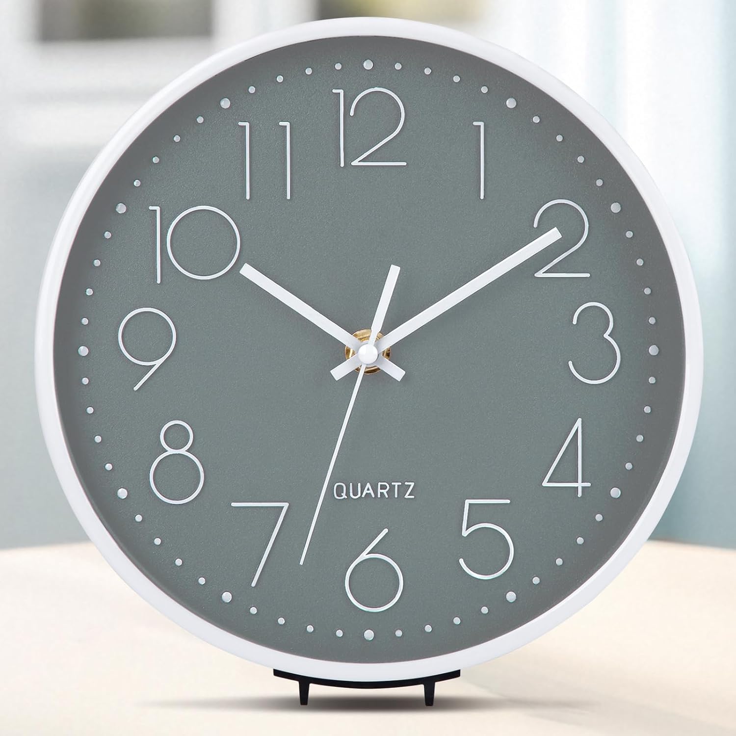 ACCSHINE Zegar Ścienny (Gris 20 cm)