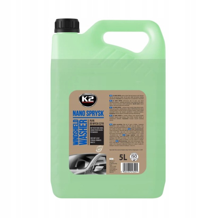 K2 NANO SPRYSK Letni Płyn Do Mycia Szyb 5L / K525