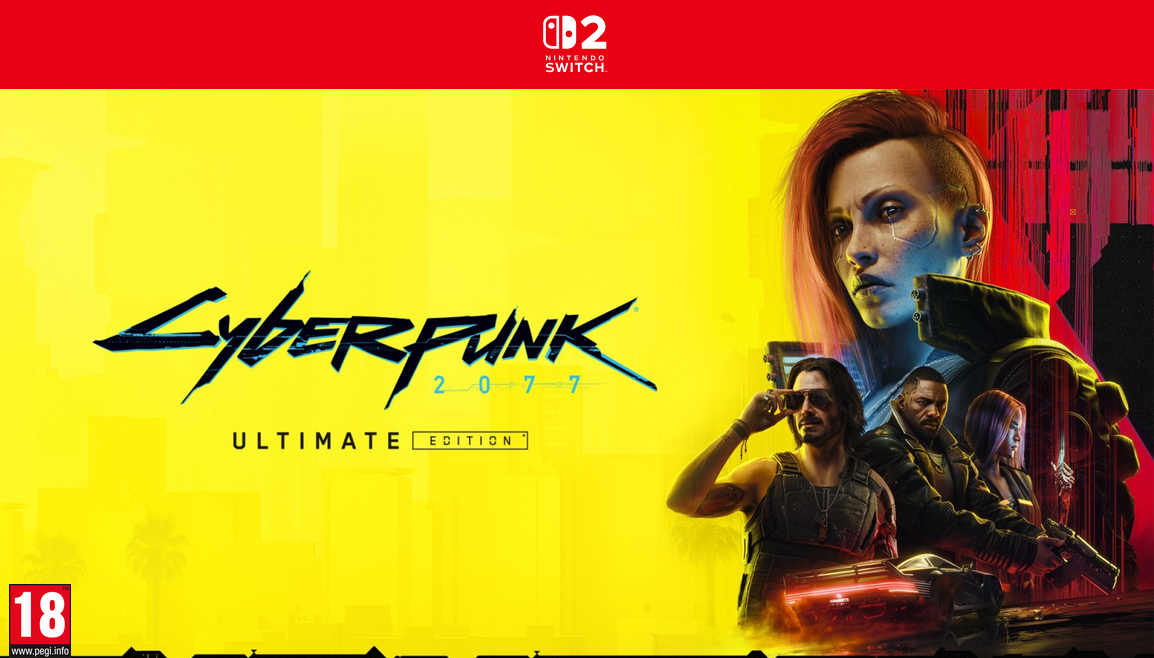 Cyberpunk 2077: Ultimate Edition - Nintendo Switch 2 (cyfrowa)