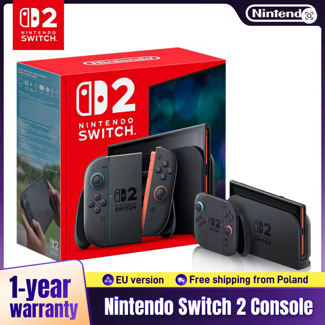 Konsla Nintendo Switch 2 Game Console NS2 7.9-inch LCD 1080P 120Hz