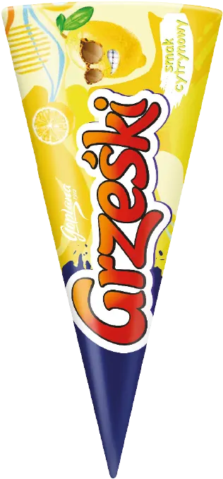 Lody rożek cytrynowy Grześki, 110ml - DINO