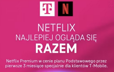 Netflix Premium za 37 PLN/m. przez pierwsze 3 miesiące - Mój T-Mobile