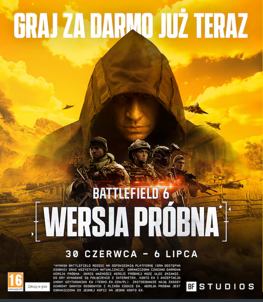 DARMOWA GRA - wersja próbna - Battlefield 6 - EA