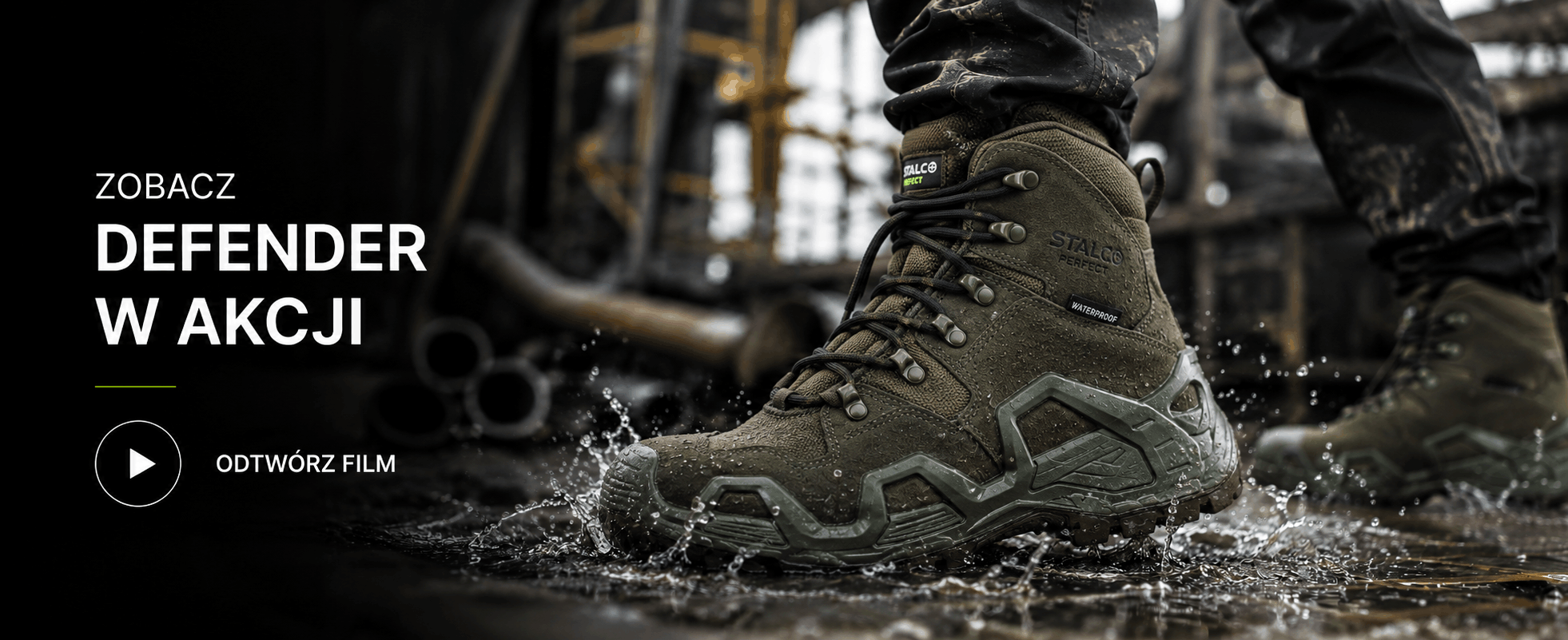 Buty taktyczne DEFENDER HIGH STALCO PERFECT (4 wersje kolorystyczne)