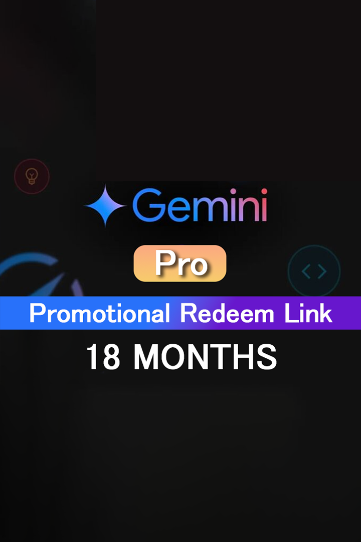 Google AI Pro (GEMINI) - 18 miesięcy (taka sama cena u 2 sprzedawców - opis)