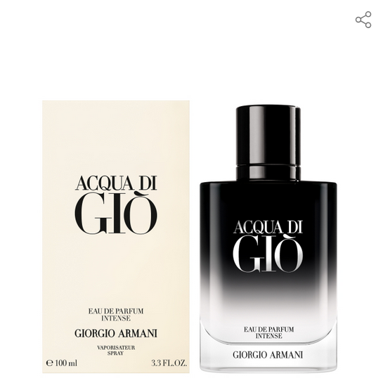 Giorgio Armani Acqua di Gio pour homme Intense, woda perfumowana dla mężczyzn, 100 ml