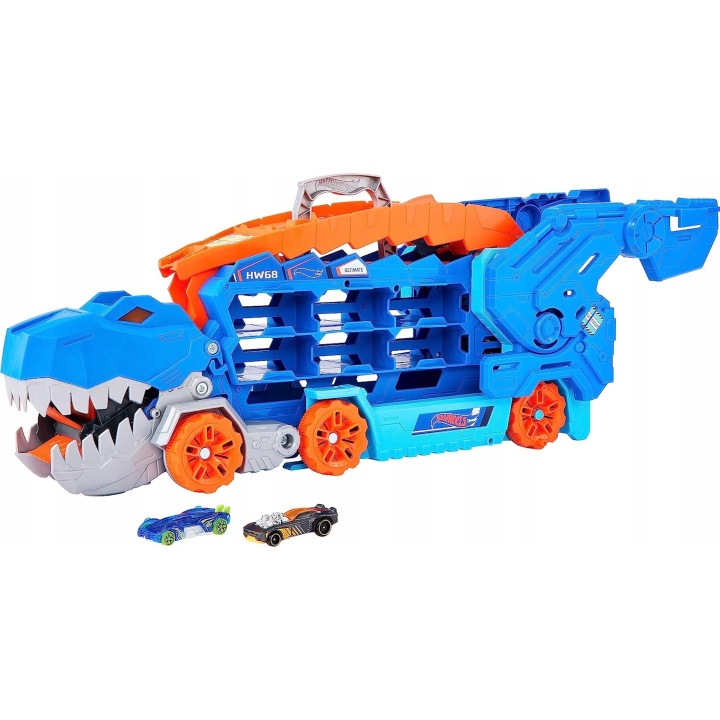 HOT WHEELS City Traktor T-Rex ze światłami i dźwiękami HNG50