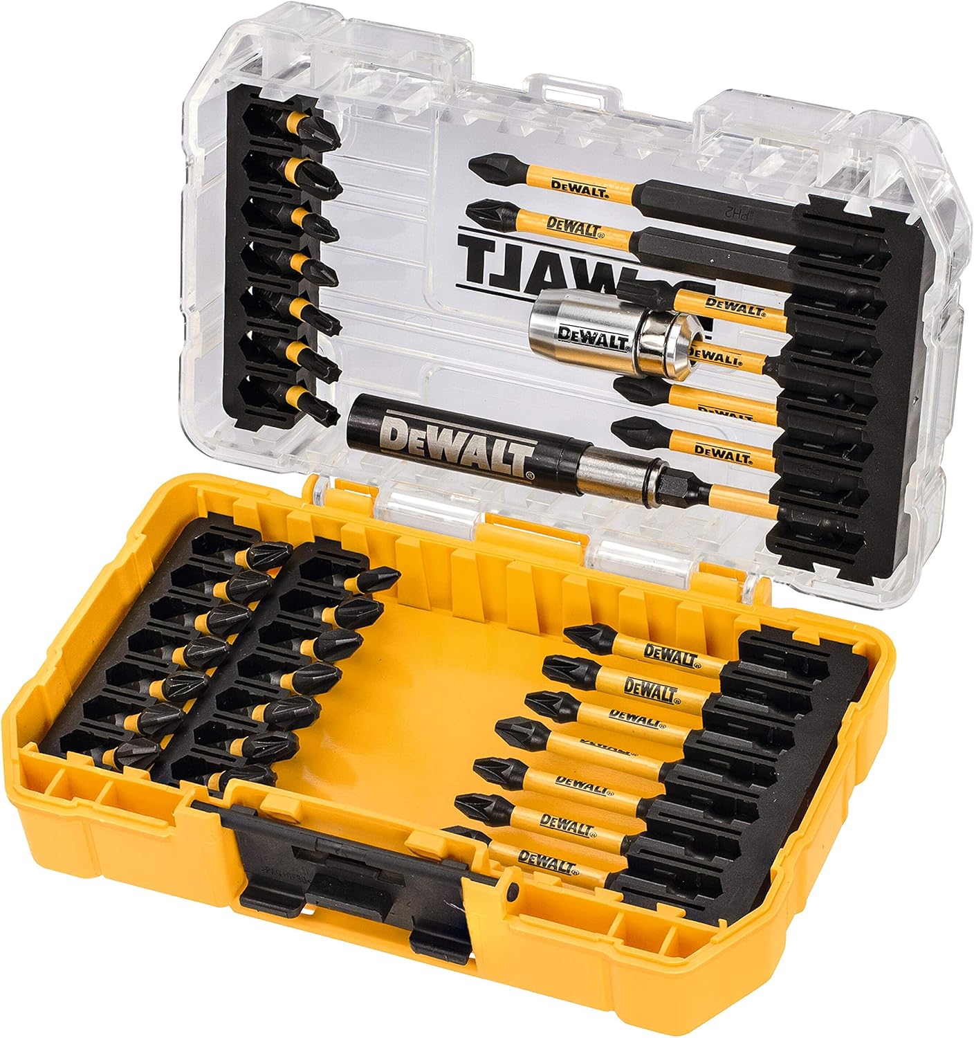 Zestaw wkrętaków Dewalt Torsion, 37 elementów
