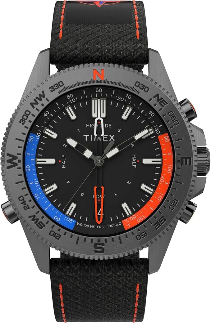 Zegarek Timex Watch TW2V03900, czarny, sportowy