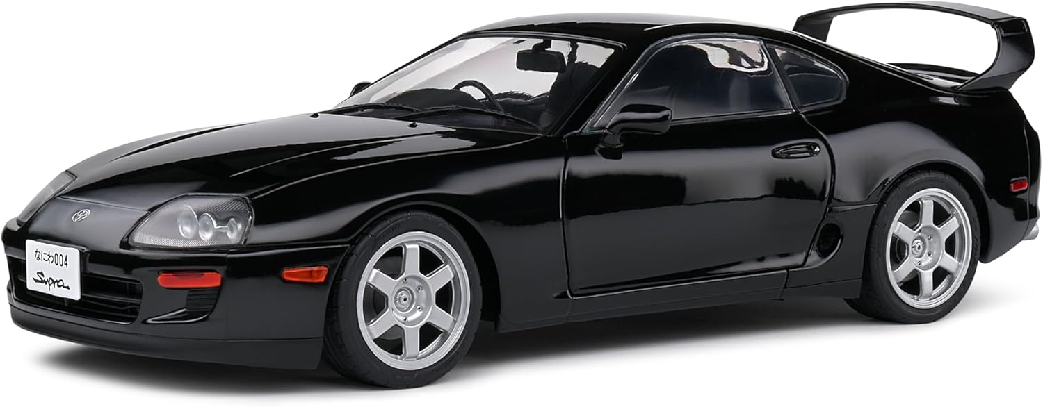 Model SOLIDO Toyota Supra MK4 (A80) czarny1993, w skali 1:18