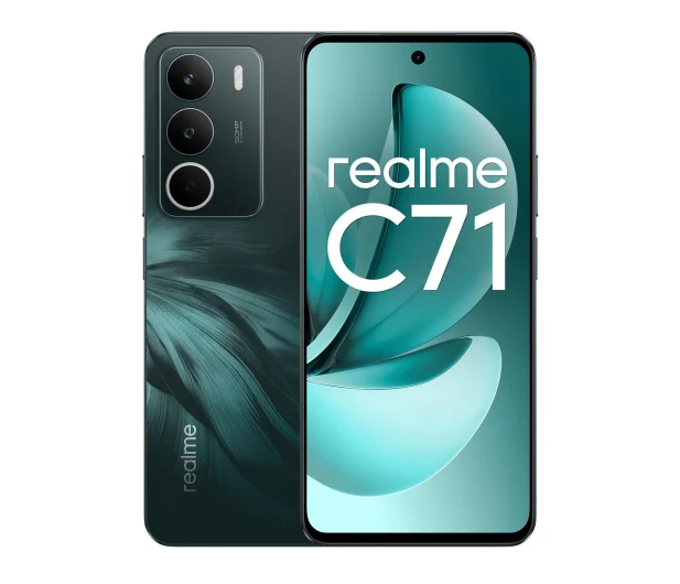 Smartfon realme C71 8/256GB Forest Owl NFC 45W 120Hz 6000mAh
