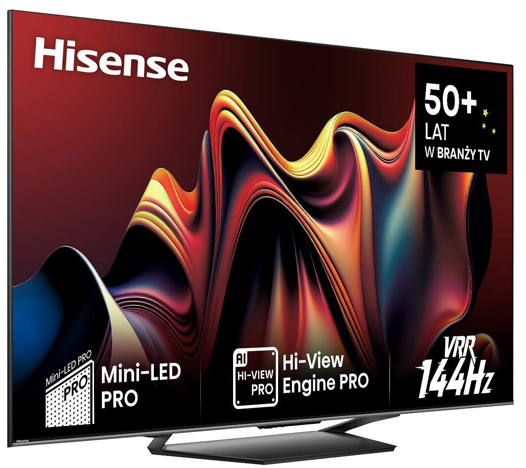 Telewizor HISENSE 75U7NQ 75" MINILED 4K 144Hz VIDAA Full Array Dolby Atmos Dolby Vision HDMI 2.1