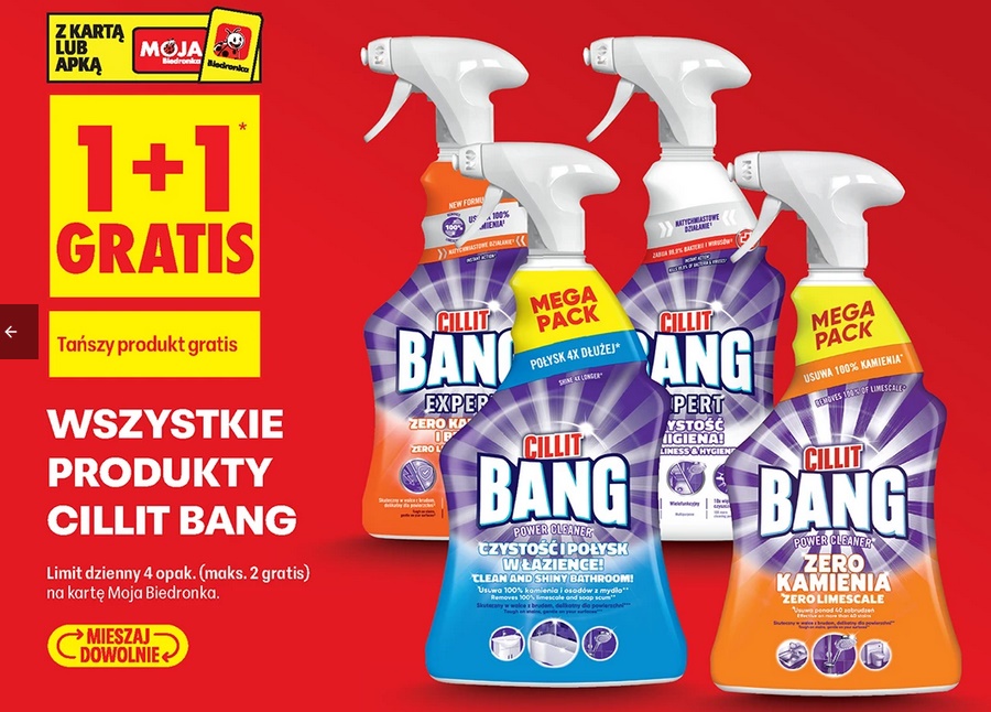 Wszystkie produkty CILLI BANG (1+1 GRATiS)