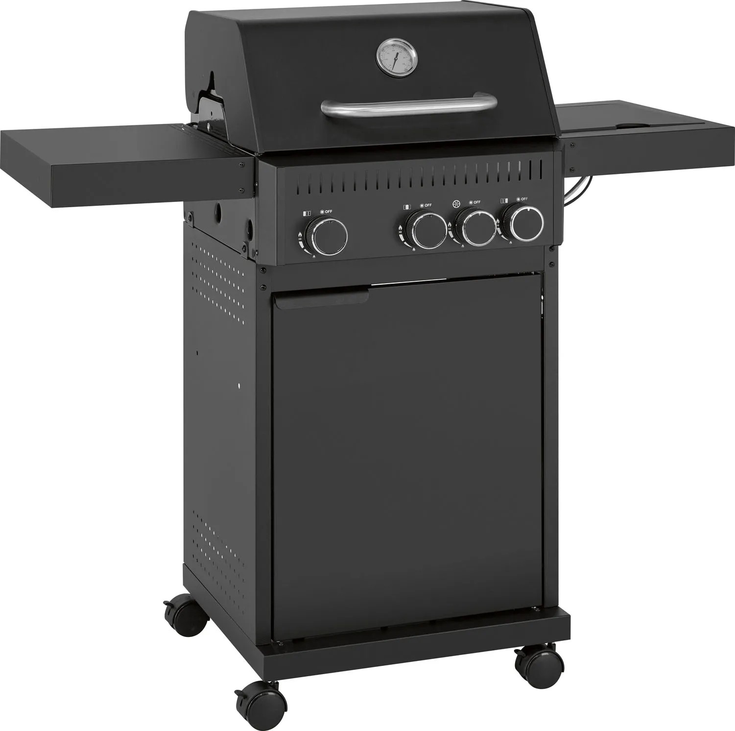 Grill gazowy 3+1-palnikowy (z rusztem niemodułowym) 10,5 kW