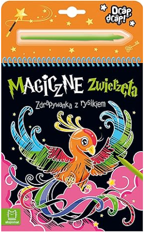 zdrapywanka magiczne zwierzęta