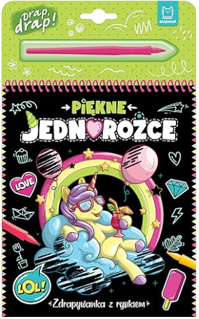 zdrapywanka jednorożce