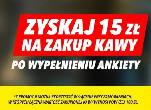 rabat na kawę mediaexpert
