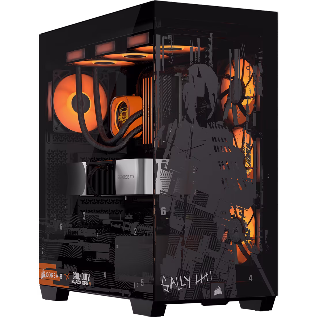 Obudowa PC CORSAIR 3500X CALL OF DUTY® BLACK OPS 6 EDITION: Mid-Tower PC Case