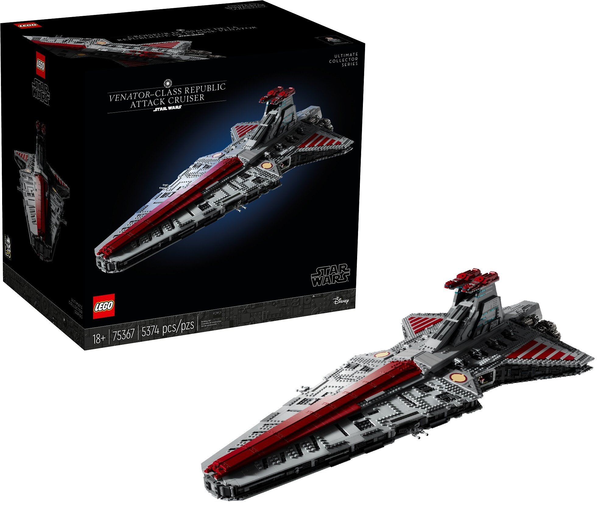 LEGO 75367 Star Wars Gwiezdny Niszczyciel typu Venator